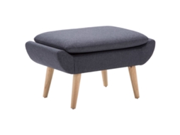 Footstool, Footstools Vidaxl Cinzeto Tecido (n/a)