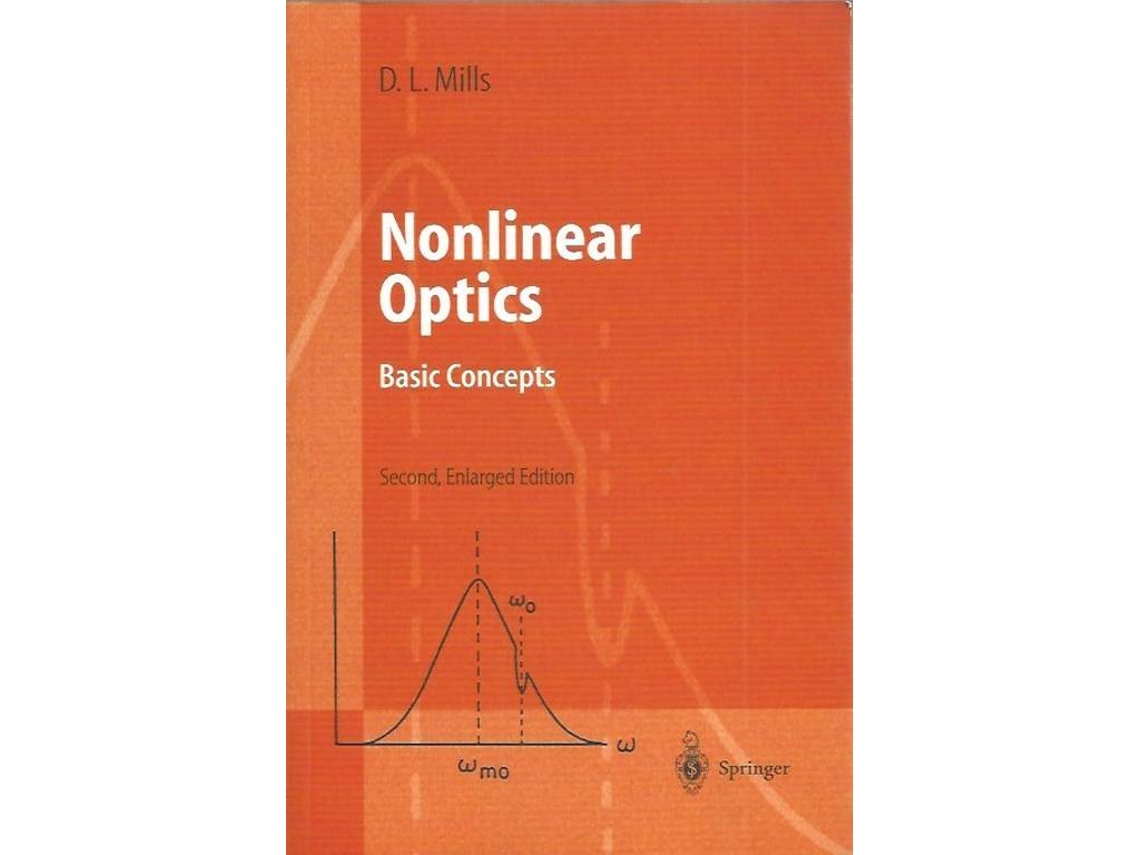 Livro Nonlinear Optics de Dl Mills (Inglês)