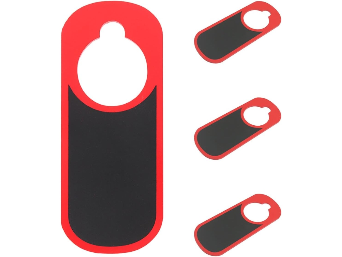 Conjunto de 4 Alipis Placas Madeira Dupla Face em Branco para Pendurar, Quadro negro Uso Interno Escritórios e