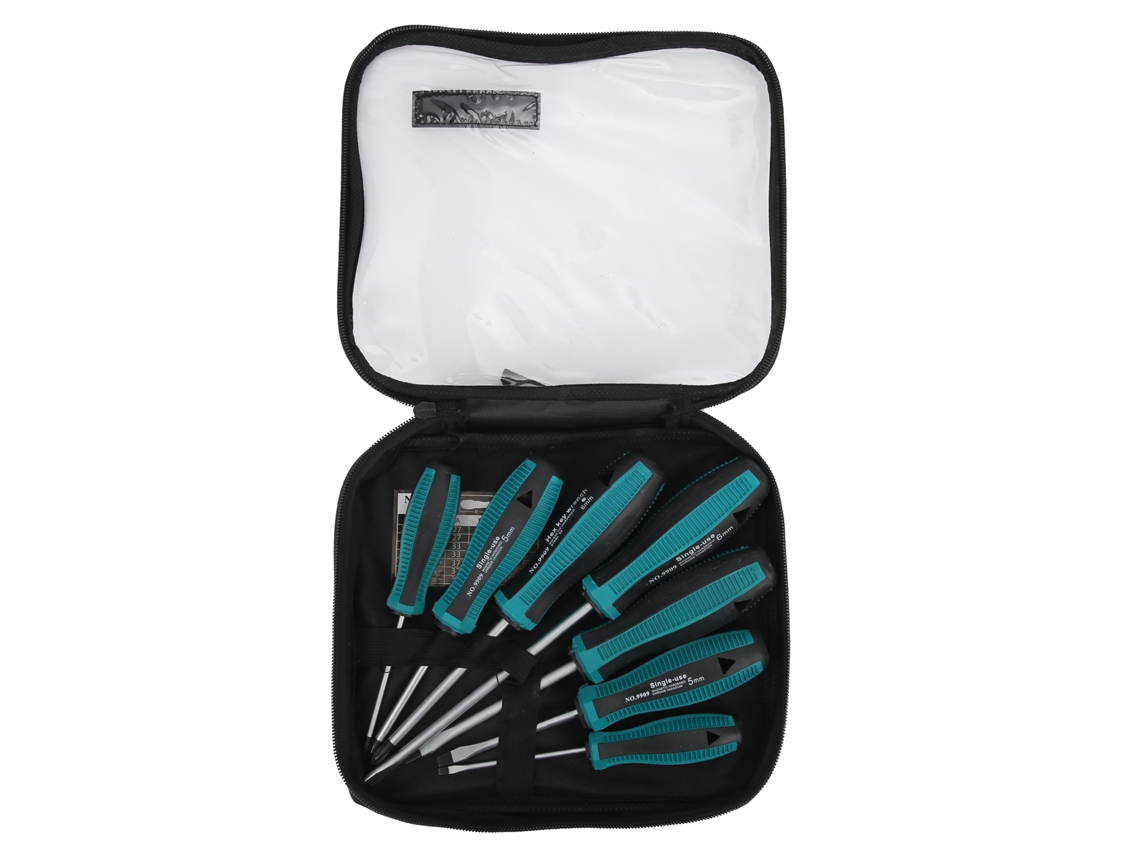 Kit Chave Fenda e Cruz 7 Peças