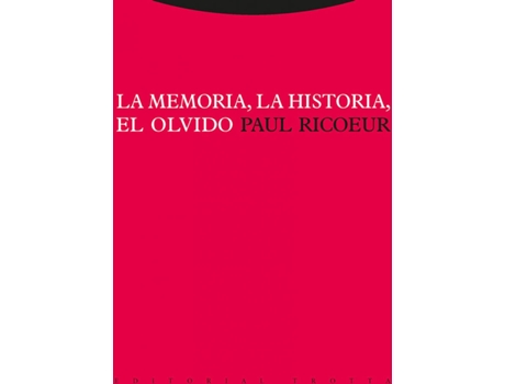 Livro La Memoria, La Historia, El Olvido de Paul Ricoeur (Espanhol)