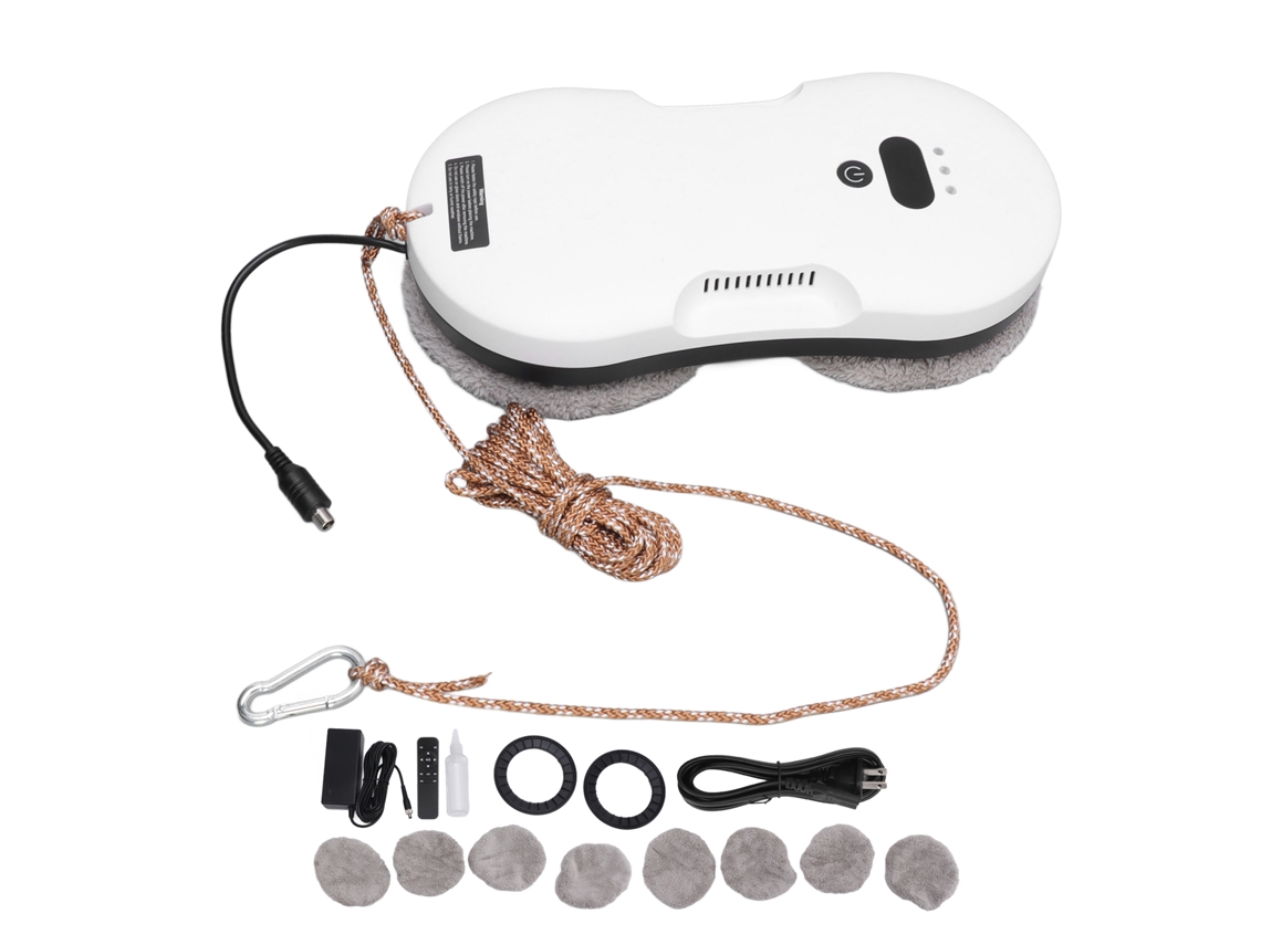 Robot de limpeza automático para janelas, espelhos, azulejos e portas com conector US 100-240v LAXISCREED
