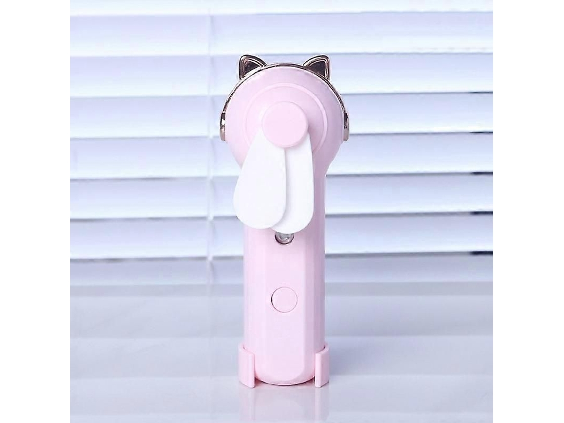 novo Ventilador Portátil Recarregável Com Carregamento Usb, Mini Umidificador Em Spray