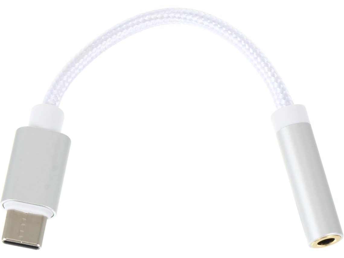 Adaptador Usb-c Para P2, Cabo De Áudio Portátil, Nylon Resistente, Compatível