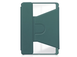 Capa Para Apple Ipad Pro 11 2024 Com Tabuleiro Para Canetas Verde Escuro