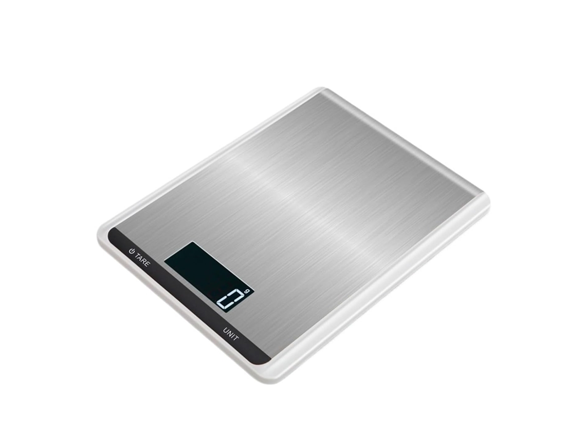 Balança De Cozinha Digital, 10kg 1g, Ideal Pesar Alimentos E Café Balança Eletrônica Inteligente Em Aço Inoxidável