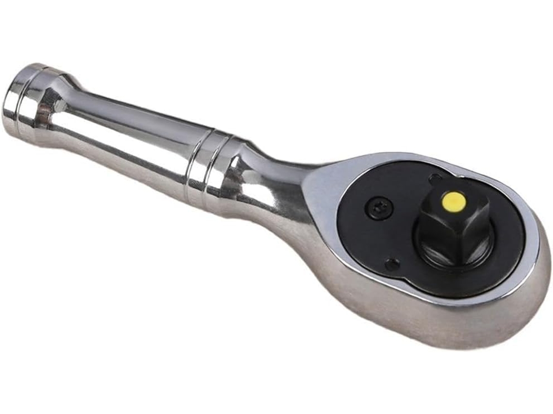 Chave De Para E Em Cabo Aço Mini, 3/8", Com 72 Dentes Profissional.