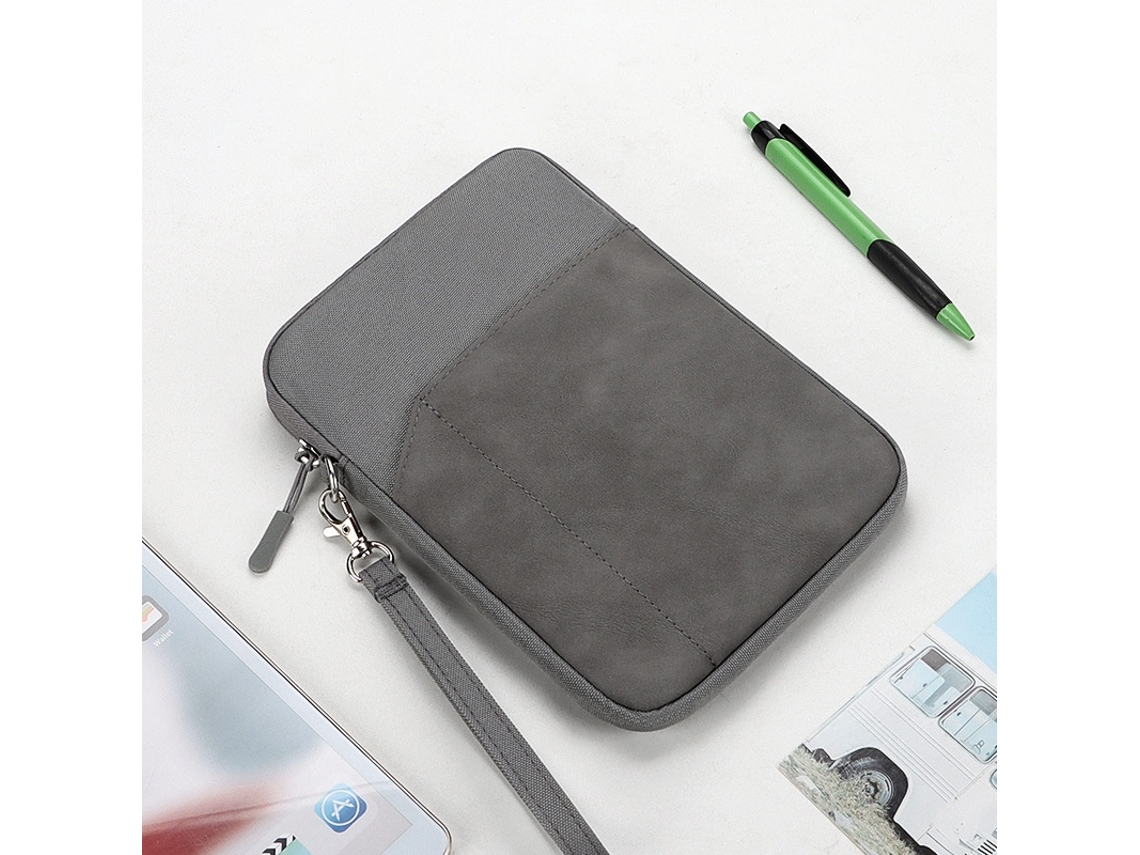 Lurelia Capa Para Tablet Bolsa Para Tablet De 7,9 A 11 Polegadas Com Bolsos, Cinza Escuro