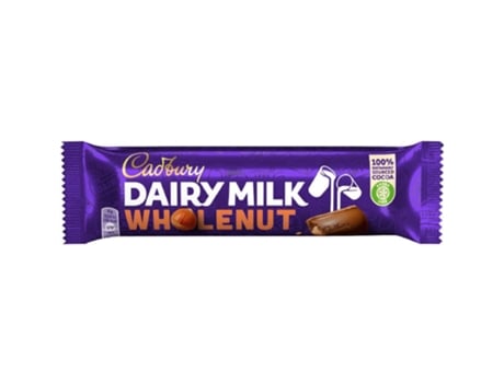 CHOCO CADBURY DAIRY MILK AVELÃS 45G