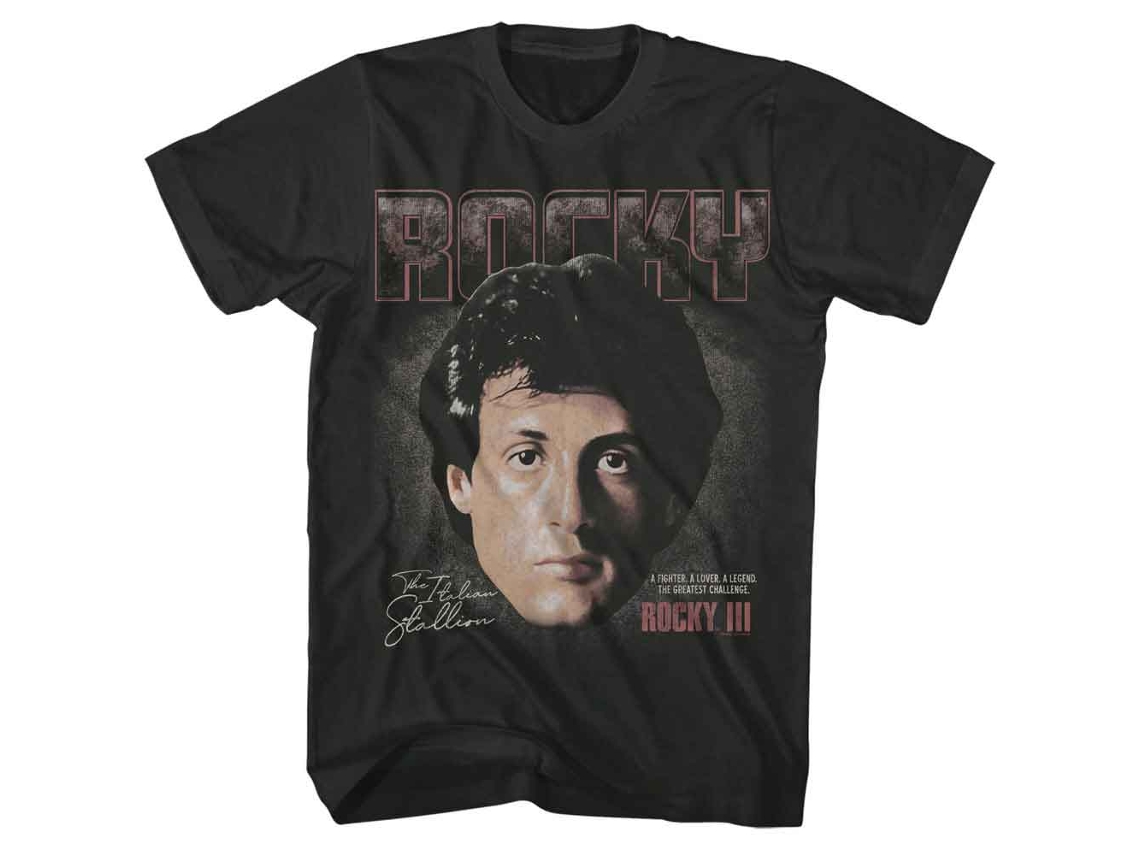 Unisex Adult T-shirt Rockinstone Rocky Head Smoke Sizexxxl