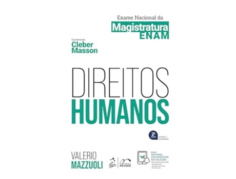 Livro Direitos Humanos - Exame Nacional Da Magistratura de Valerio Mazzuoli (Português)