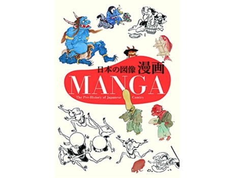 Livro MANGA The PreHistory of Japanese Comics Japanese Edition de Nobyoshi Hamada (Japonês)