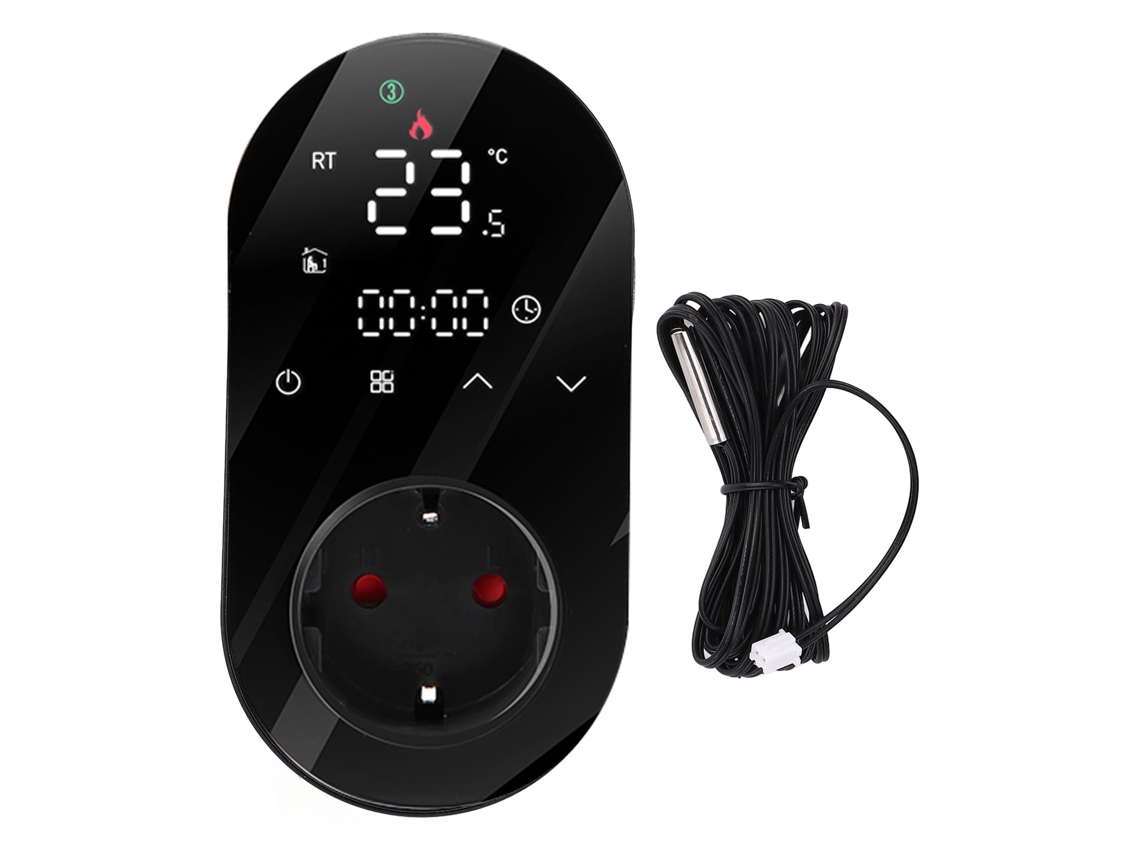 Tomada Termostato Digital Led Controle Programável 16a S/MARCA