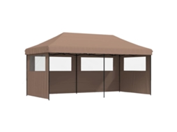 Party Tent, Party Tents Vidaxl Marrom Poliéster (n/a)