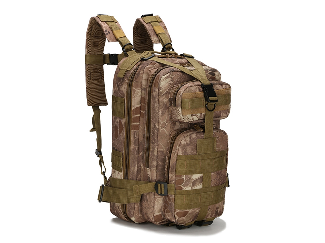 Mochila Camuflagem Python para Trekking e Camping