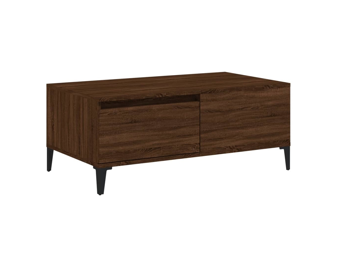 Mesa de centro VIDAXL Marrom Madeira processada (90x50x36,5 cm)
