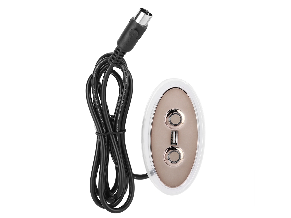 Controlador Manual Para Sofá Elétrico (com Retroiluminação Led E Função De Carregamento Usb)