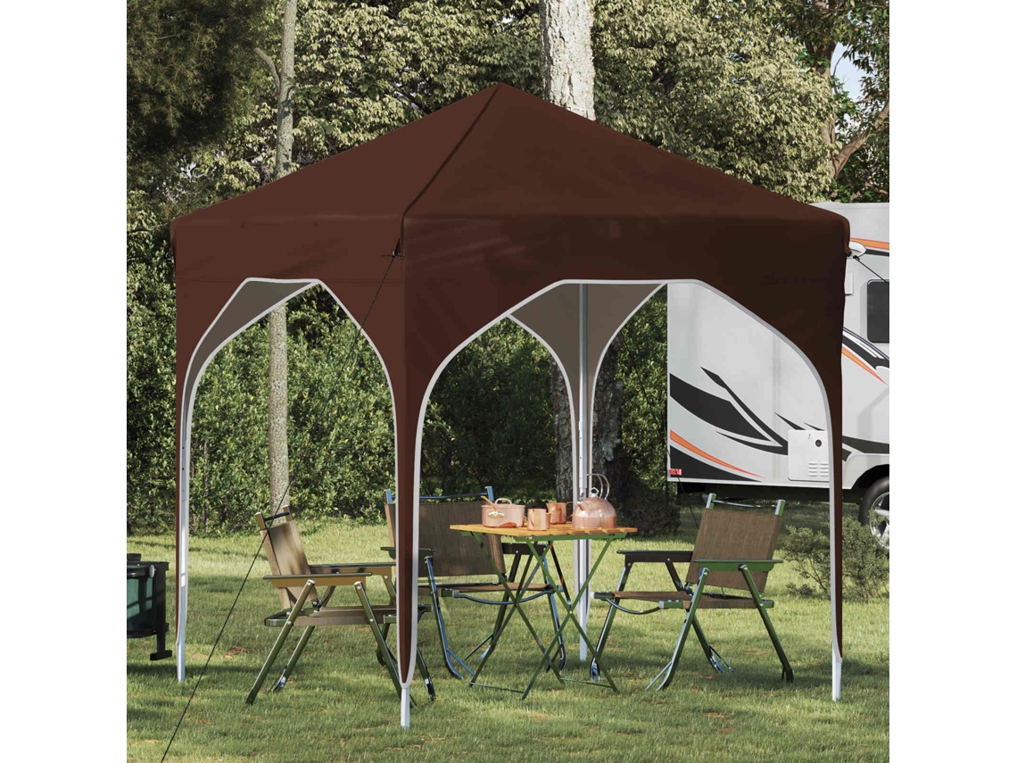 Vidaxl Tenda De Festa Pop-up 194 X 194 X 245 Cm Castanho