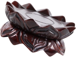 Madeira Maciça Estável Estrutura Robusta Suporte Decorativo Queimador Perfume Bonsai Base Buda Casa Sala Chá GOKOCO