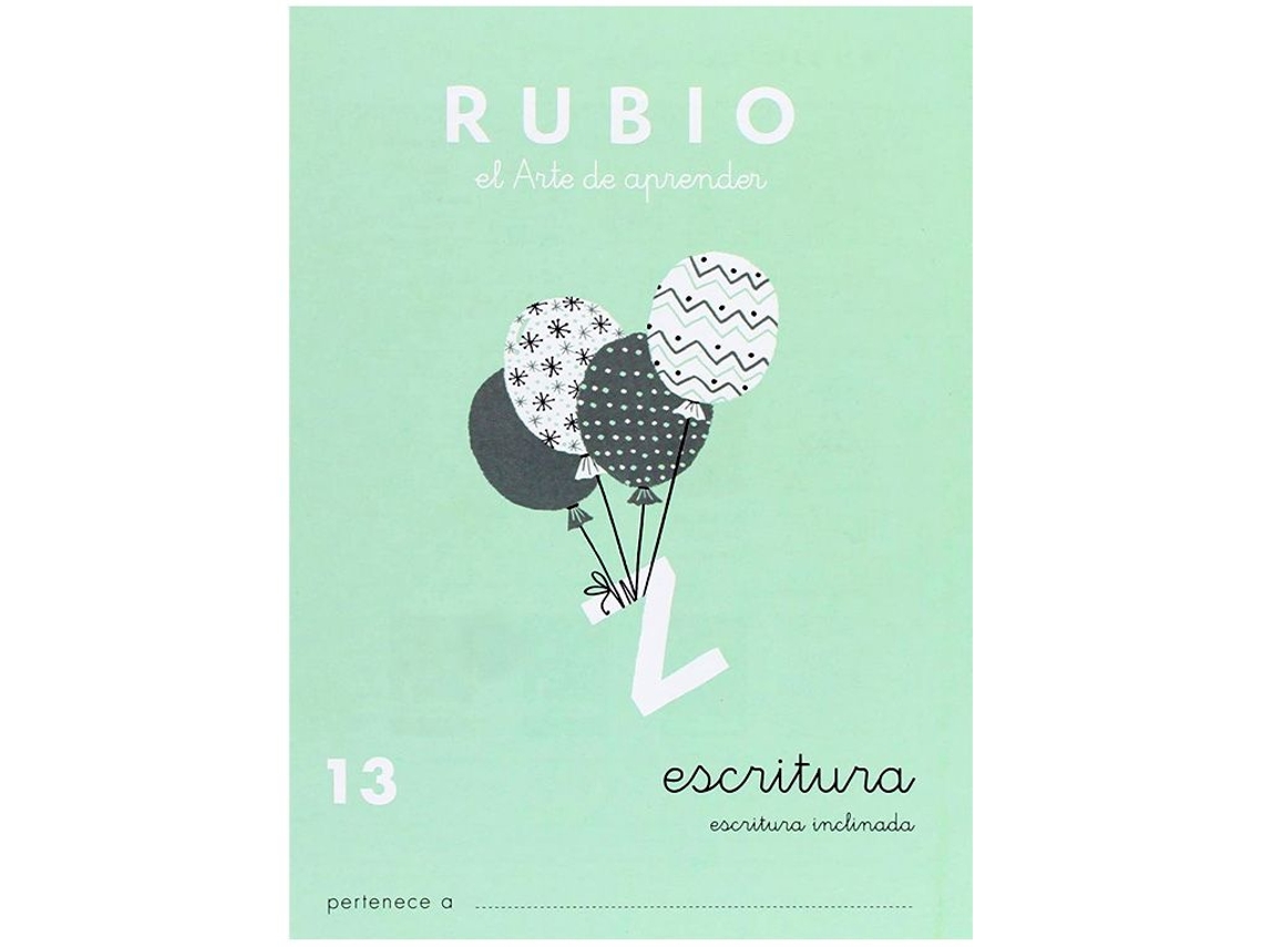 Coleção RUBIO de Cadernos de Caligrafia Nº 13
