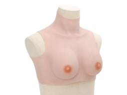 Vidaxl Peitoral De Silicone Caucasiano Copa B