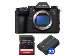Alpha 1 Ii + 1 Sandisk 128gb Extreme Pro Uhs ii Sdxc + 3 Sony Np fz100 + Ebook “20 Dicas para Fotos Que Impressionam” SONY