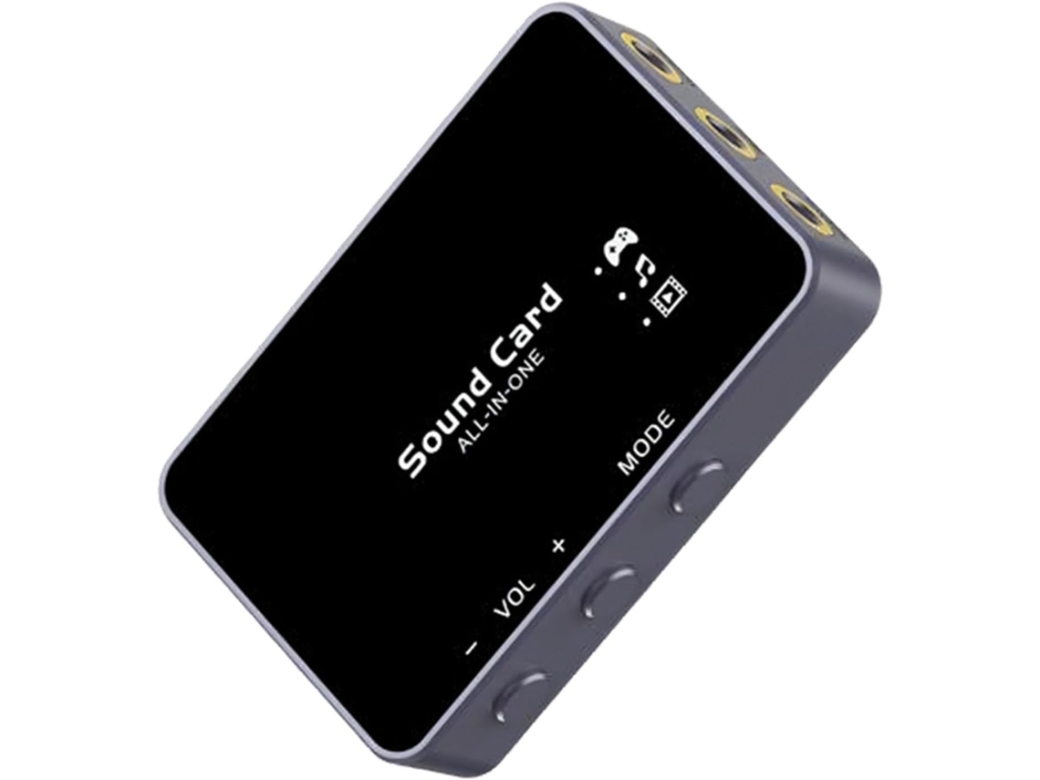 Adaptador de Áudio Usb, Placa de Som, Estação de Acoplamento Avançada para Amplificação e SFUSHOS