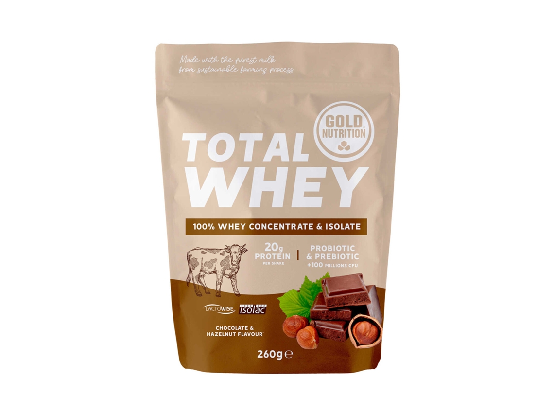 Total Whey Chocolate Avelã GOLDNUTRITION