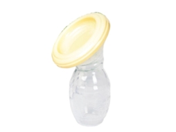 KOFIHETY Bomba Tira Leite Manual Silenciosa E Discreta, Coletor De Silicone Confortável De Grau Alimentício Com Base De Sucção À Prova De Vazamentos, Coleta Fá