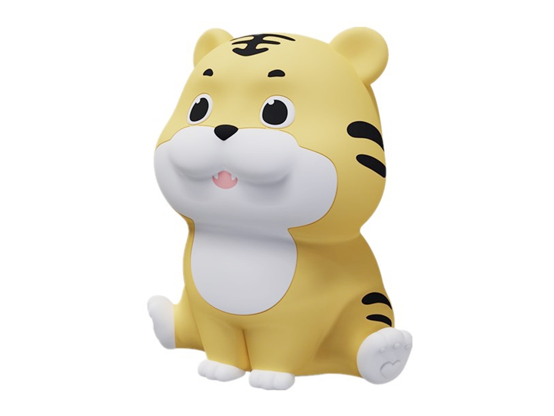 Luz Noite Silicone Tigre Recarregável Usb Luz Suave para Bebés NEVEANCE