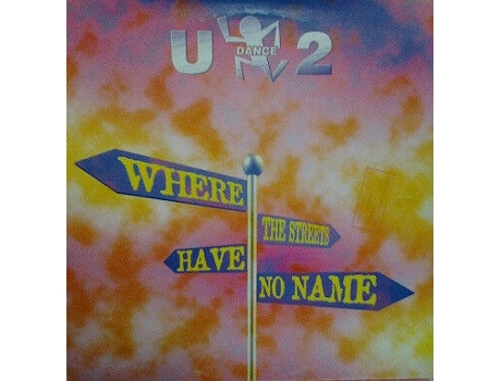 Vinil Where The Streets Have No Name Blanco Y Negro