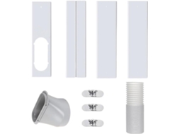 Kit De Vedação Para Janela Ar Condicionado Compatível Com Todos Os Aparelhos Portáteis E Secadoras Roupa Fácil