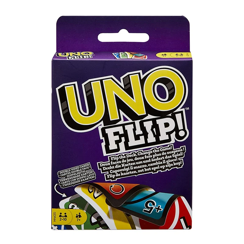Jogo de Cartas UNO Flip MATTEL (Idade Mínima Recomendada:  7)