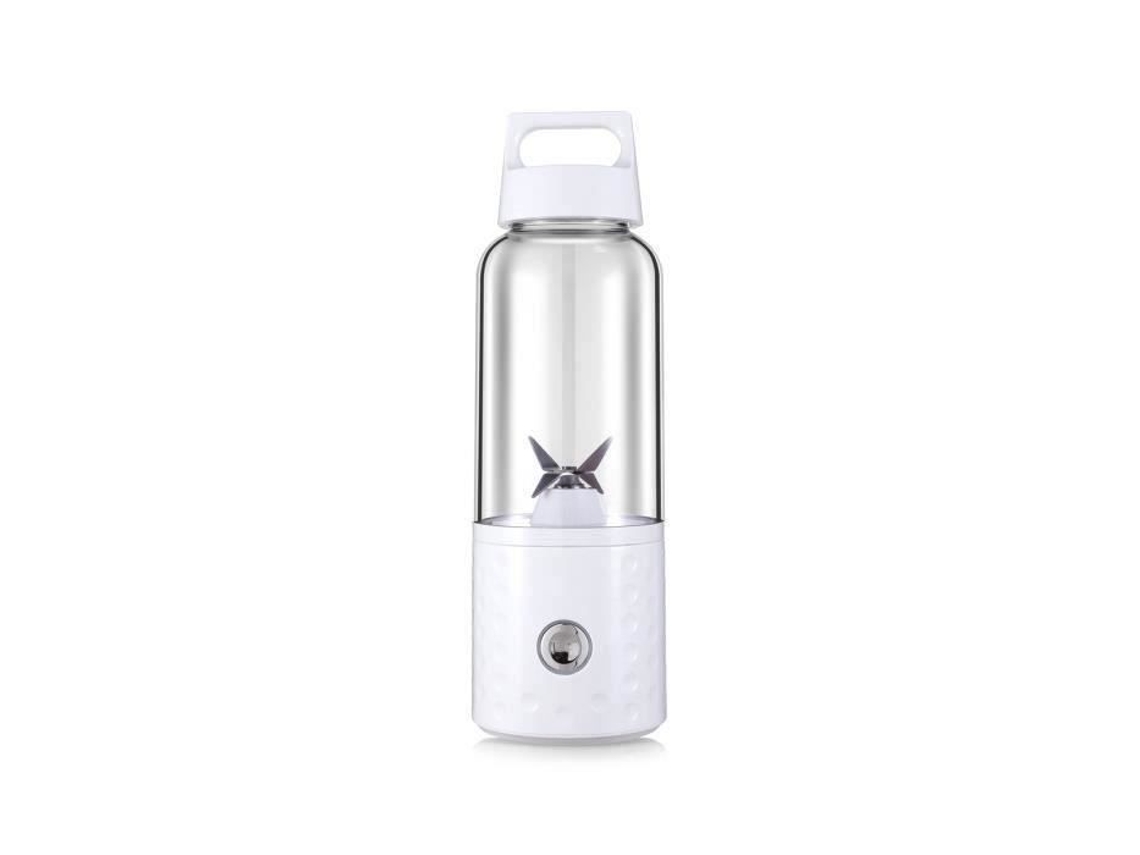 Lurelia Liquidificador Portátil Recarregável Usb, Sem Bpa, Para Smoothies, Branco