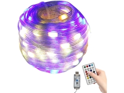 Cordão De Luzes Led Flexíveis À Prova D'água Ip65