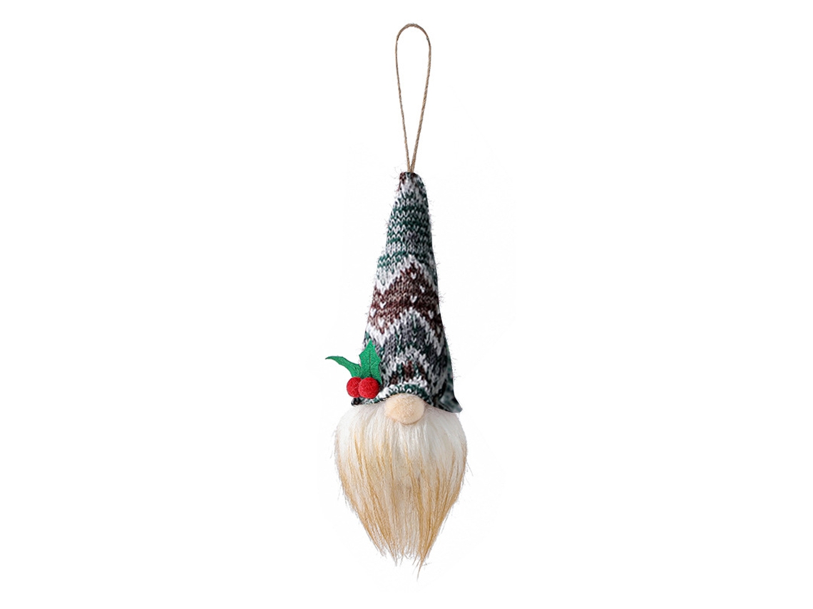 Decoração De Árvore De Natal Com Corda 27cm E Bateria Botão Integrada