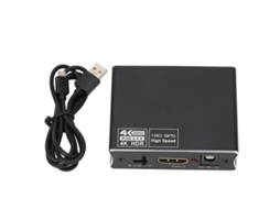 Conversor De Interface Multimídia Hd Para Interface Multimídia Hd Para Spdif Óptico E Áudio Estéreo De 3,5 Mm Aquaforge