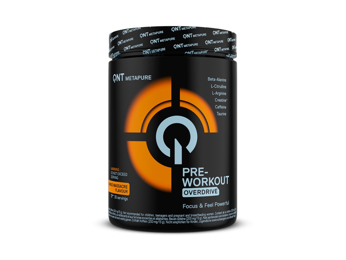 Overdrive Pré Treino Qnt (390g)