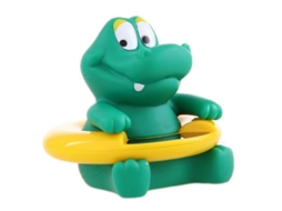 Primerox termômetro de Banho para Bebê Crocodilo com Sensor de Temperatura Ambiente e Brinquedo de Banho