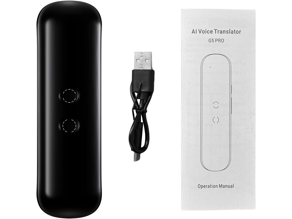 Dispositivo Tradutor De Idiomas, Tradutor De Voz Com Conexão Bluetooth, Tradução Em Tempo Real Para 127-idiomas