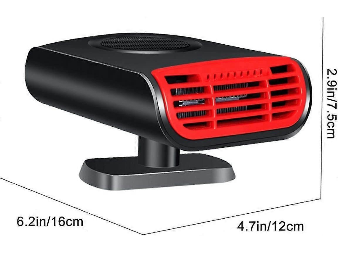 Calentador Portátil para Coche 12v Auperto 2 En 1 Calefacción/defrostador/desempañador Con Purificación Aromática