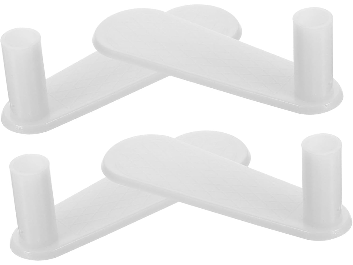 Collbath Conjunto De 4 Peças Suporte Prático Para Cortina Cama, Ideal Para Mosquiteiros E Outros Dispositivos De Suporte