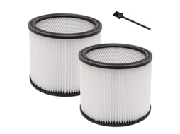 2 peças filtros de vácuo seco molhado para shop-vac 90304 90333 90350 aspiradores filtro de substituição de cartucho 5 galões e acima