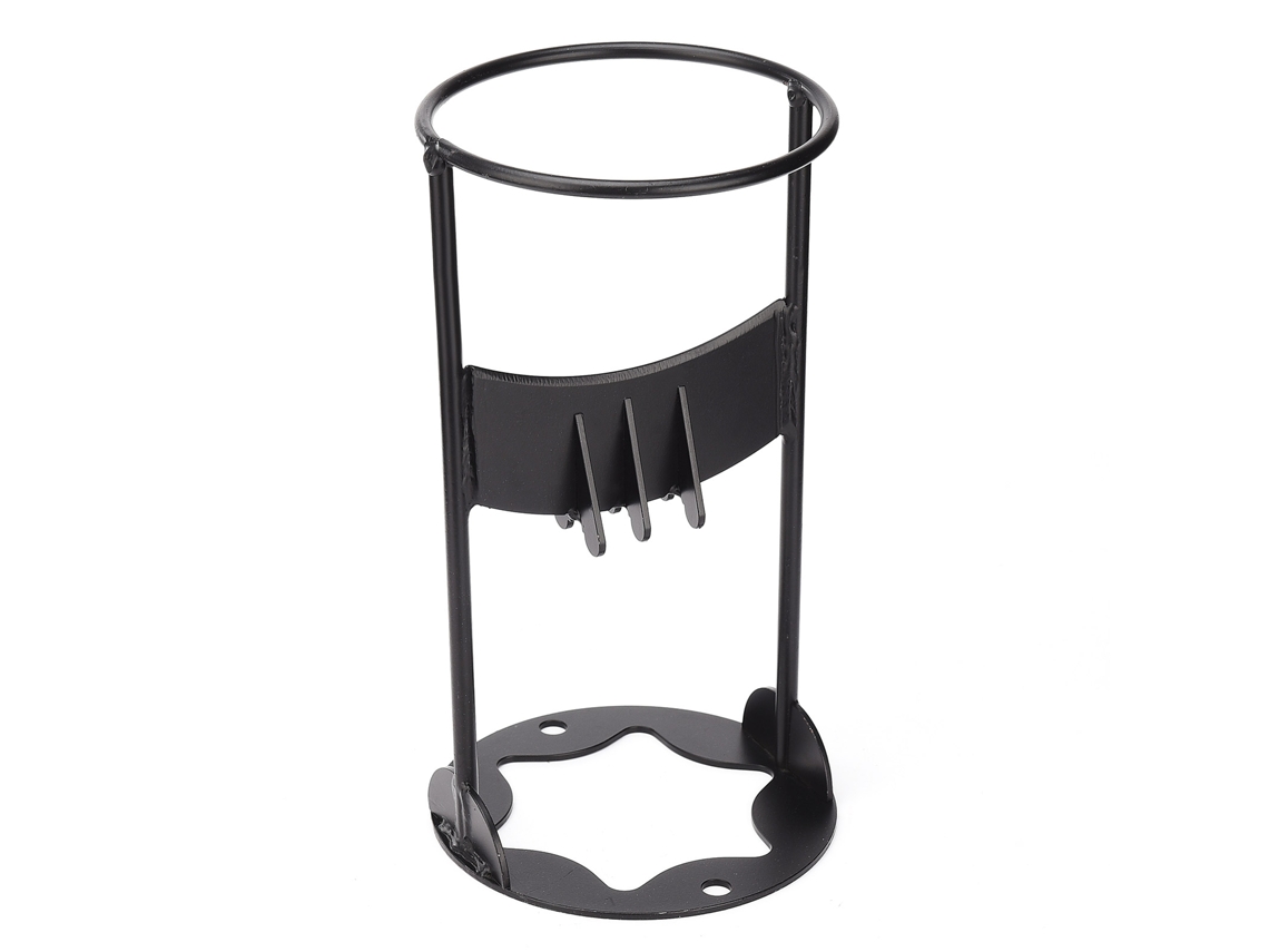 Rachador de lenha manual em aço resistente, cortador de lenha portátil para camping.