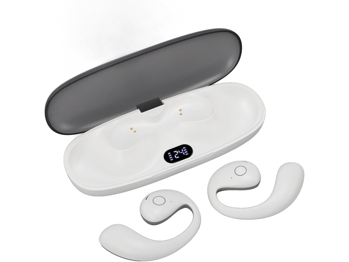 Fones De Ouvido Bluetooth 5.4, Esportivos Sem Fio Com Visor Led, 42