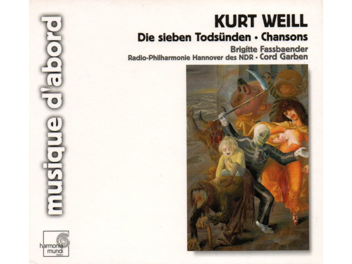 CD Kurt Weill - Brigitte Fassbaender "