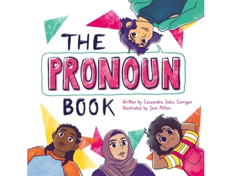 Livro the pronoun book de cassandra jules corrigan (inglês)