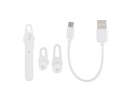 Fones Bluetooth LAXISCREED Brancos Intra auriculares