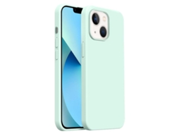 Capa De Silicone Líquido Ultra Fina Para Iphone 13 - Cobertura Total - Magsafe