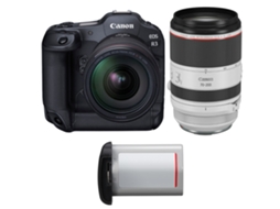 Eos R3 + Rf 24 70mm F/2.8 L Is Usm + Rf 70 200mm F/2.8 L Is Usm + 1 Canon Lp e19 + Ebook “20 Dicas para Fotos Que Impressionam” CANON